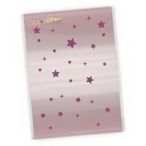 Starry Night Pattern Stencil -  Stars Pattern Airbrush / Craft / Cake Stencil - Picture 1 of 5