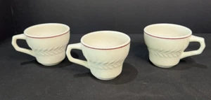 3er Set Syrakus Porzellan Restaurant Geschirr Kaffeetassen - Bild 1 von 3