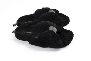 Pretty You London - Luxe Spa Sliders - Black - Medium - Picture 1 of 3
