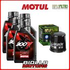 Kit Tagliando Yamaha Fzr600 1991 Filtro Olio Motul 300V 10W40 4X104118 And Hf303