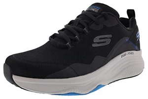 SKECHERS MEN'S D'LUX WALKER 232358WWBLK 4E WIDTH RELAXED FIT WALKING SHOES - Picture 1 of 5