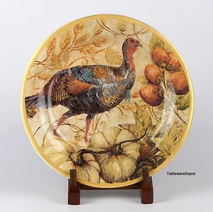 Pottery Barn FRESCO TURKEY, 9" Salad Plate/s, MINT UNUSED Condition! - Picture 1 of 3