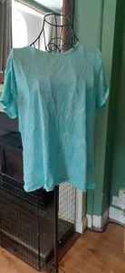 Ladies Green Tshirt Size XL #£1.99sale - Picture 1 of 2
