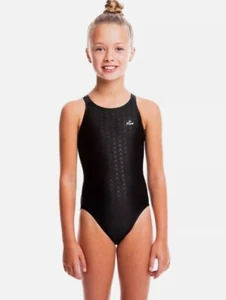 Costume da bagno Flow Girls Accelerate 1 pezzo 27 US 10 nero costume da bagno competitivo - Foto 1 di 6