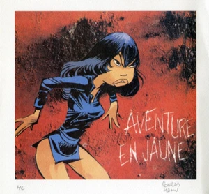CONRAD+YANN Ex-libris LES INNOMMABLES, AVENTURE EN JAUNE - Ex HC/signé 1995 - Picture 1 of 1