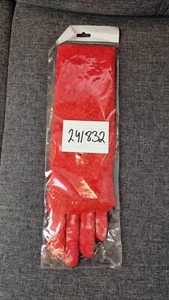 Damen Mesch Handschuhe Elegant Neu Rot - Bild 1 von 8