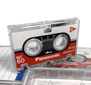 1X en Caja Panasonic MC-60 Microcassette 2x30mins - Imagen 1 de 3