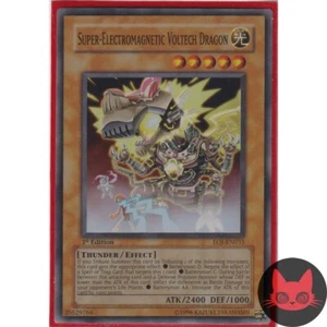 Yugioh Superelektromagnetischer Voltechdrache EOJ-DE031 Super Rare 1. Auflage LP - Bild 1 von 1