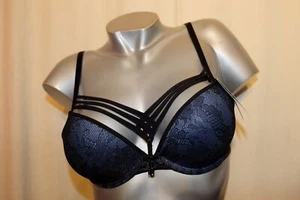 MARLIES DEKKERS Push Up BH THE ART OF LOVE 19531 Spitze bijou blue NEU - Bild 1 von 3