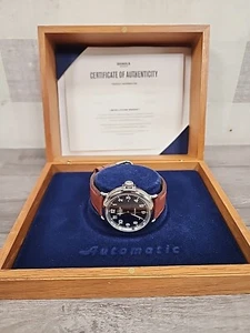 Shinola The Runwell Men's Automatic 45MM W/Leather Strap Midnight Blue Dial - Picture 1 of 10