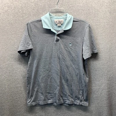 Camisa polo feminina pinguim azul média algodão casual logotipo original feminina 1A - Imagem 1 de 4