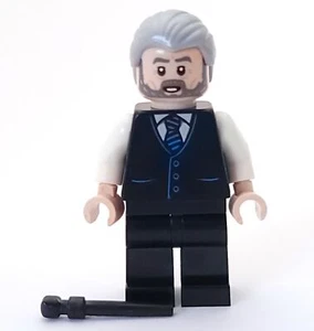 Lego Mini Figure Super Heroes DC Batman Alfred Pennyworth Beard from Set 76183 - Picture 1 of 2