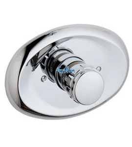 GROHE 19 229 000 GROHTEMP  Grohtherm; 3/4"" thermostatic trim, grip ring handle - Photo 1 sur 6