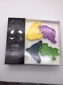 Fantastic Beasts Juego de 4 Piezas Cortador de Galletas WB Harry Potter En Caja - Imagen 1 de 5