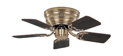 Ceiling Fan Flat Classic Flat III Brass Antique Oak 79 CM - Image 1 of 3