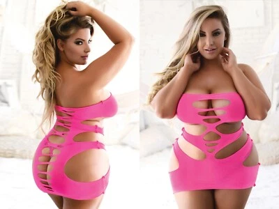 Body TALLA EXTRA Body Medias Lencería Malla Red Liguero Sexy Elastizado 194Q Foto 1 de 4