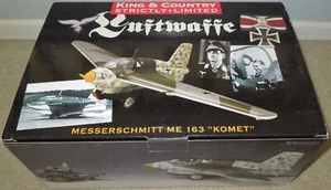 Retirado King & Country escala 1:30 WW2 Messerschmitt Me163 "Komet" LW004SL, NUEVO EN CAJA - Imagen 1 de 15