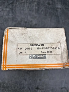 CROUZET SYRELEC Dtr 2 5YX110 84895219 Relay Cos Phi Power Factor Relay - Picture 1 of 4