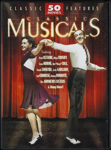Classic Musicals 50 Movies Astaire Crosby Sinatra Garland Durante and More DVD - Foto 1 di 2