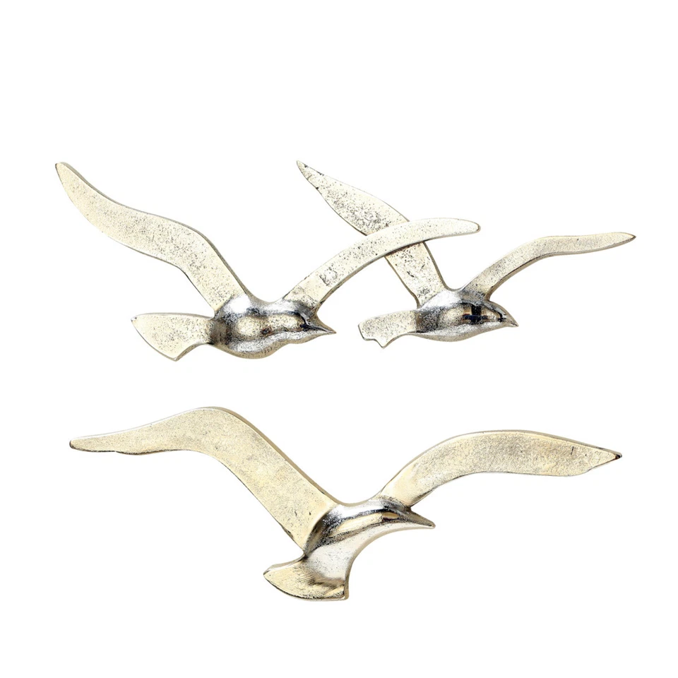 Boltze Wandobjekt Vogel Wanddeko aus Metall, Vägel, maritimes Motiv - Bild 1 von 1