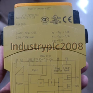 Módulo de relé de seguridad 774133 para Pilz PNOZ e1.1p 24VDC 2so - Imagen 1 de 3