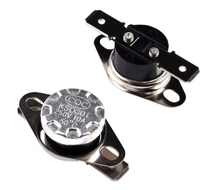 (10) 10A NC/NO 30 To 195 Celsius Temperature Switch Thermostat Controllor KSD301 - Picture 1 of 2