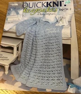 Quick Knit Keepsakes Book 2  (Leisure Arts #4527) Melissa Leapman Blowney crafty - Image 1 of 4