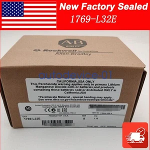 New Allen-Bradley 1769-L32E SER A CompactLogix EtherNet Processor DHL/FedEx - Picture 1 of 5