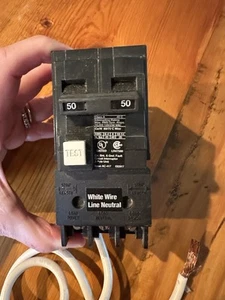 Siemens QPF250 Ground Fault Circuit Breaker 50A 240V QPF Q Series - Picture 1 of 2