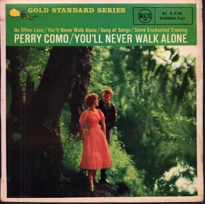 Perry Como You'll Never Walk Alone 7" vinyl New Zealand Rca ep 3 prong label - Image 1 of 3