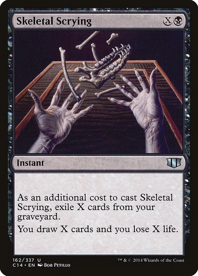 MTG Skeletal Scrying  - Commander 2014 #162 - Image 1 of 1