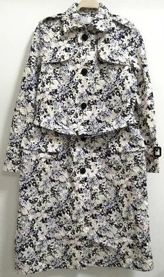 Gabardina floral Burberry Fra51-104-32 Foto 1 de 4