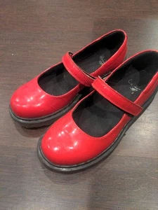 Adorable Dr Martens Red Mary Jane "Maggy" Shoes US 5 Women's UK 3 - Picture 1 of 6