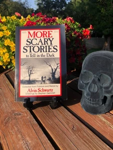 Vintage More Scary Stories To Tell In The Dark Book Alvin Schwartz (1986 Harper) - Picture 1 of 8