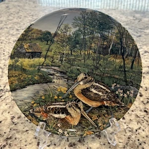 1987 The Woodcock Collector’s Plate Knowles Wayne Anderson #3353 A - Picture 1 of 10
