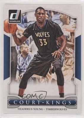 2014-15 Panini Donruss Court Kings Thaddeus Young #39 - Image 1 of 2