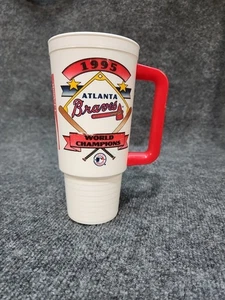 Atlanta Braves Cup 1995 World Series Champions Baseball MLB Coca Cola Becher 8" - Bild 1 von 12