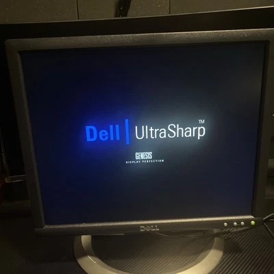 DELL 1704FPVT (17 Inch) Monitor 120V With Power And Connection Cables (Tested) - Image 1 of 4