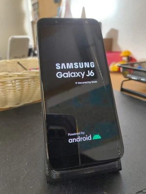 Samsung Galaxy J6 SM-J600FN - 32GB - Schwarz (Ohne Simlock) (Dual SIM) - Bild 1 von 4