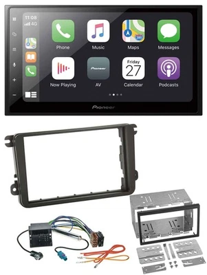 Pioneer MP3 Bluetooth DAB 2DIN USB Autoradio für VW Caddy Golf 5 6 Jetta ab 2003 - Bild 1 von 4