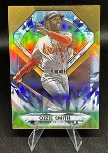 2022 Topps Chrome Update Series Diamond Greats Chrome Ozzie Smith #DGC-52 - Picture 1 of 2