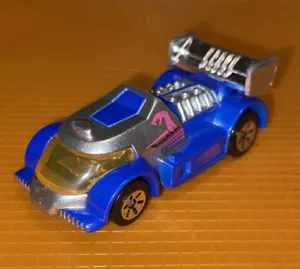 Camión de carreras futurista azul Maisto RoadAM de colección juguete fundido a presión raro coche antiguo FreeSh - Imagen 1 de 7