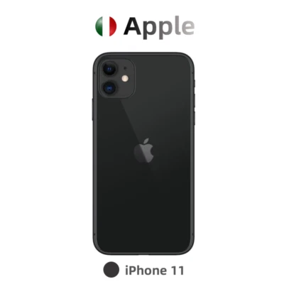 Nuovo iPhone 11 | 4GB 128GB RAM | Senza Contratto | 3110 mAh | Smartphone Nero - Immagine 1 di 4