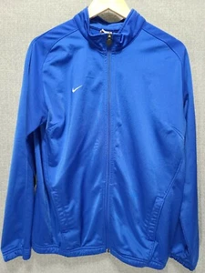 Nike Team Full Zip Athletic Jacket Youth Blue Boy's Size XL 16-18 203908     B19 - Picture 1 of 12
