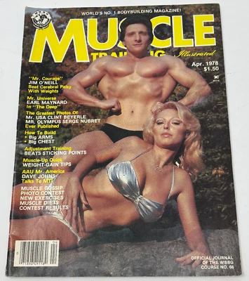 Muscle Training Illustrated Bodybuilding Magazine April 1978 John Calascione - Image 1 of 3