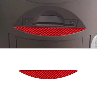 Cubierta de placa frontal para reproductor de CD interior de fibra de carbono rojo para Nissan Quest 04-06 Foto 1 de 4