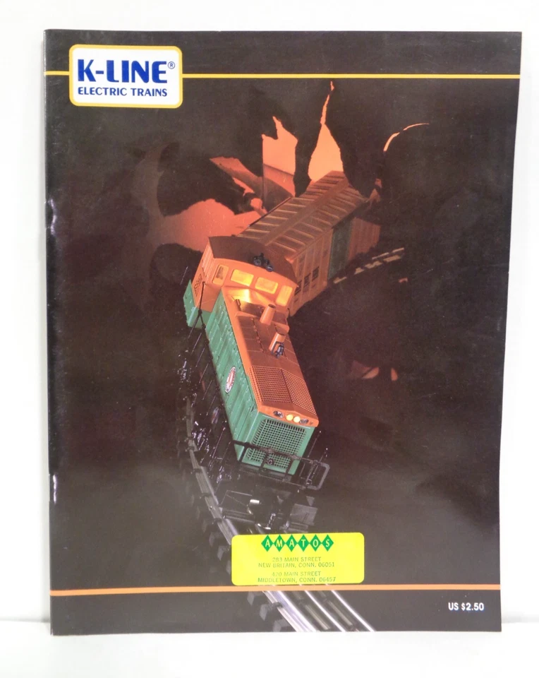 Vintage K-Line Electric Trains 1988 Catalog - Image 1 of 4