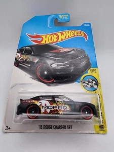 2017 Hot Wheels 15 Dodge Charger SRT Black Hw Speed Graphics Mopar New Sealed - Picture 1 of 4