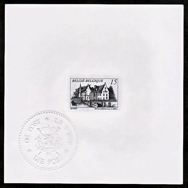 Belgium Sc1495 Tourism, Architecture, Castle, Cortewalle, Minister Proof.  - Image 1 of 1