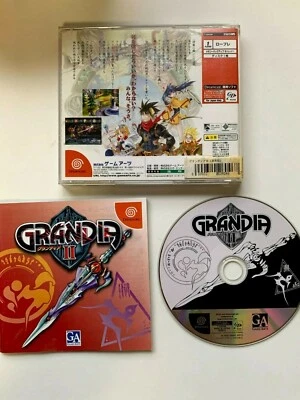 SEGA Dreamcast GRANDIA II 2 GameArts JAPAN inport DC grandia 2 JP NTSC-J (Japan) - Image 1 of 4